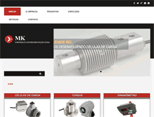 Tablet Screenshot of mkcontrole.com.br